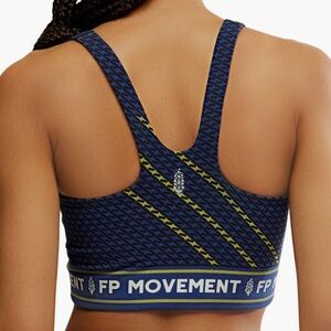 Free People FP Movement Never Better Sports Bra Black Combo Size S